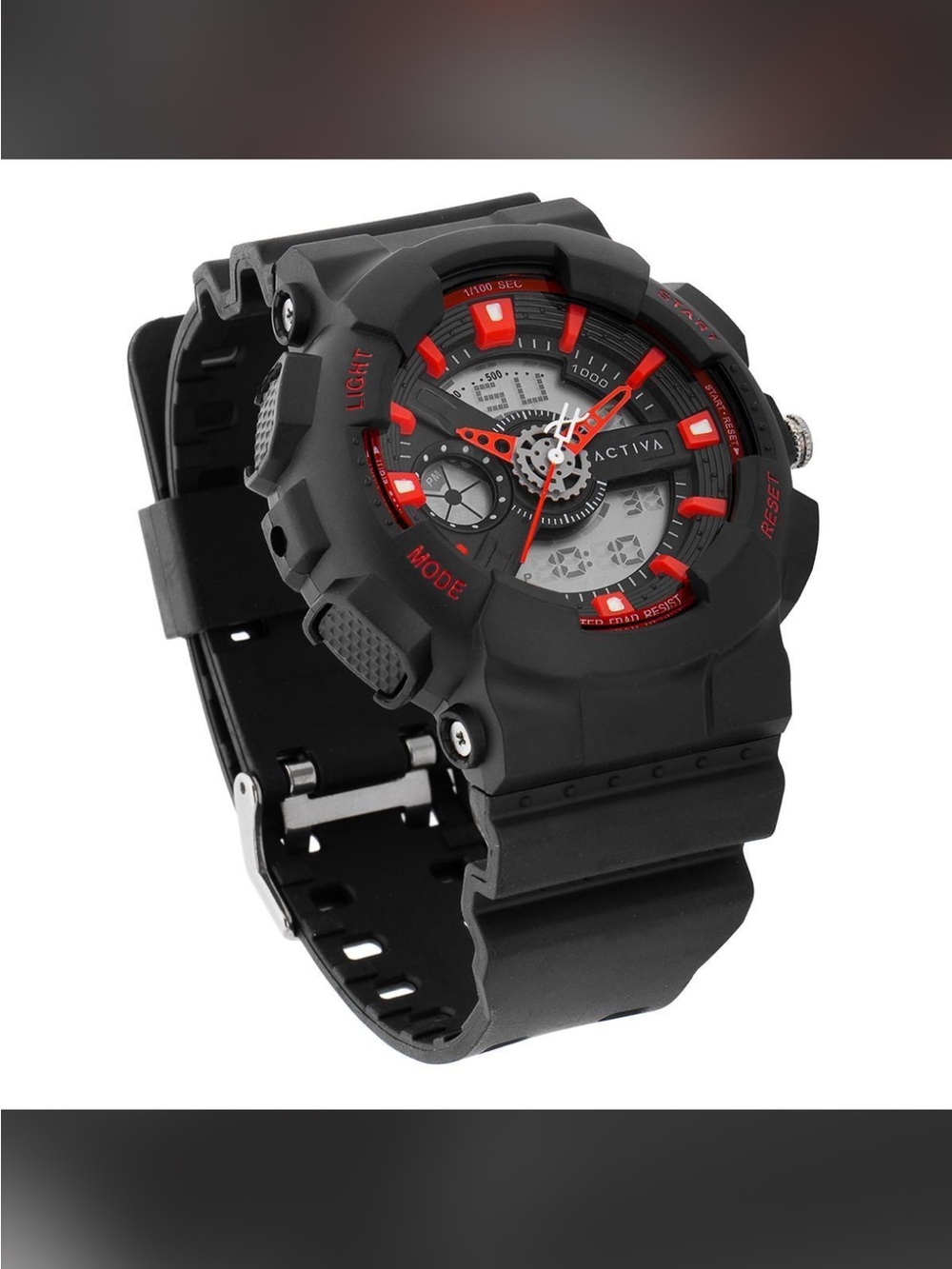 Activa Pixel X Invicta Digital Men's Watch - 50mm. Black (ACW498-001)